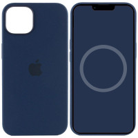 Чехол Silicone case (AAA) full with Magsafe and Animation для Apple iPhone 13 (6.1")