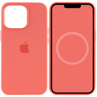 Чохол Silicone case (AAA) full with Magsafe and Animation для Apple iPhone 13 Pro (6.1")