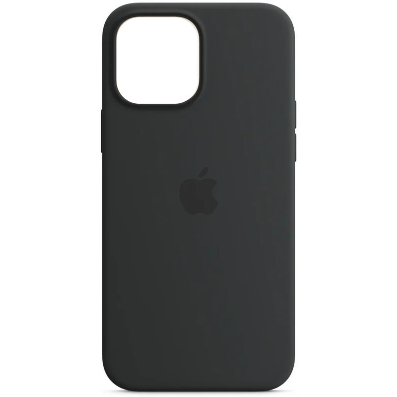 

Чохол Silicone case (AAA) full with Magsafe для Apple iPhone 13 mini (5.4") (Чорний / Midnight)