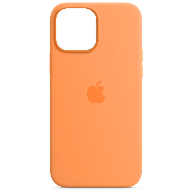 

Чехол Silicone case (AAA) full with Magsafe для Apple iPhone 13 mini (5.4") Оранжевый / Marigold (197812)