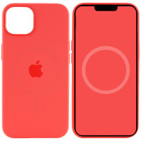 Чехол Silicone case (AAA) full with Magsafe and Animation для Apple iPhone 15 (6.1")