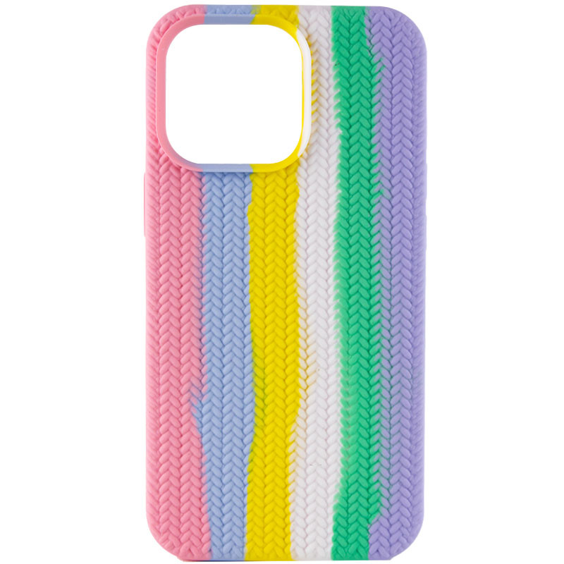 

Чехол Silicone case Full Braided для Apple iPhone 11 (6.1") Розовый / Сиреневый (192968)