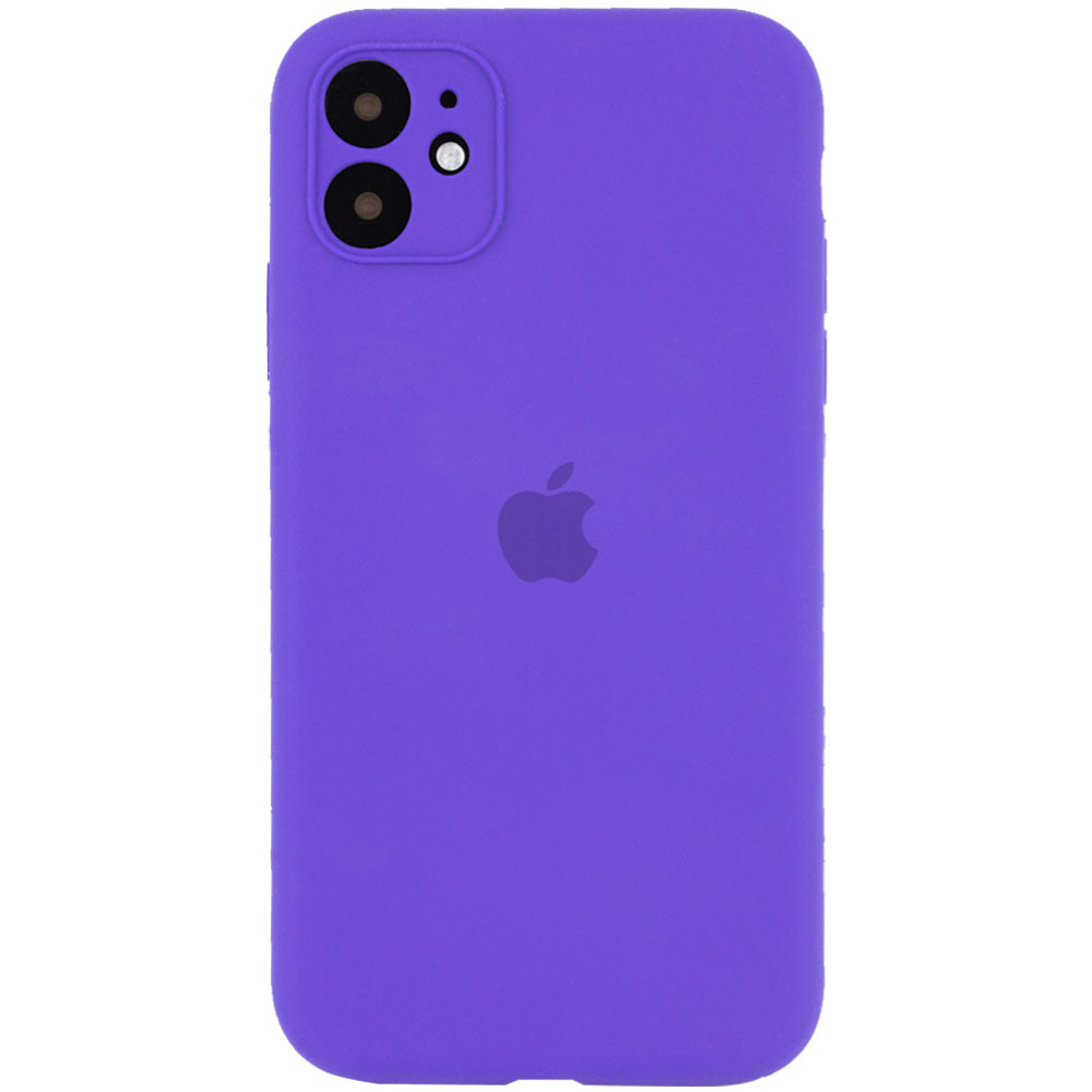 

Чехол Silicone Case Full Camera Protective (AA) для Apple iPhone 11 (6.1") Фиолетовый / Ultra Violet (148528)