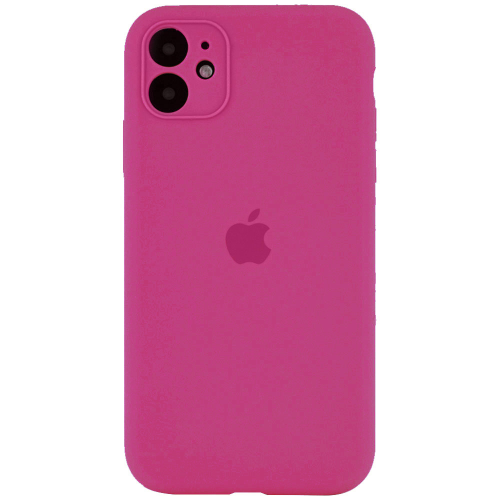 

Чехол Silicone Case Full Camera Protective (AA) для Apple iPhone 11 (6.1") Малиновый / Dragon Fruit (147677)