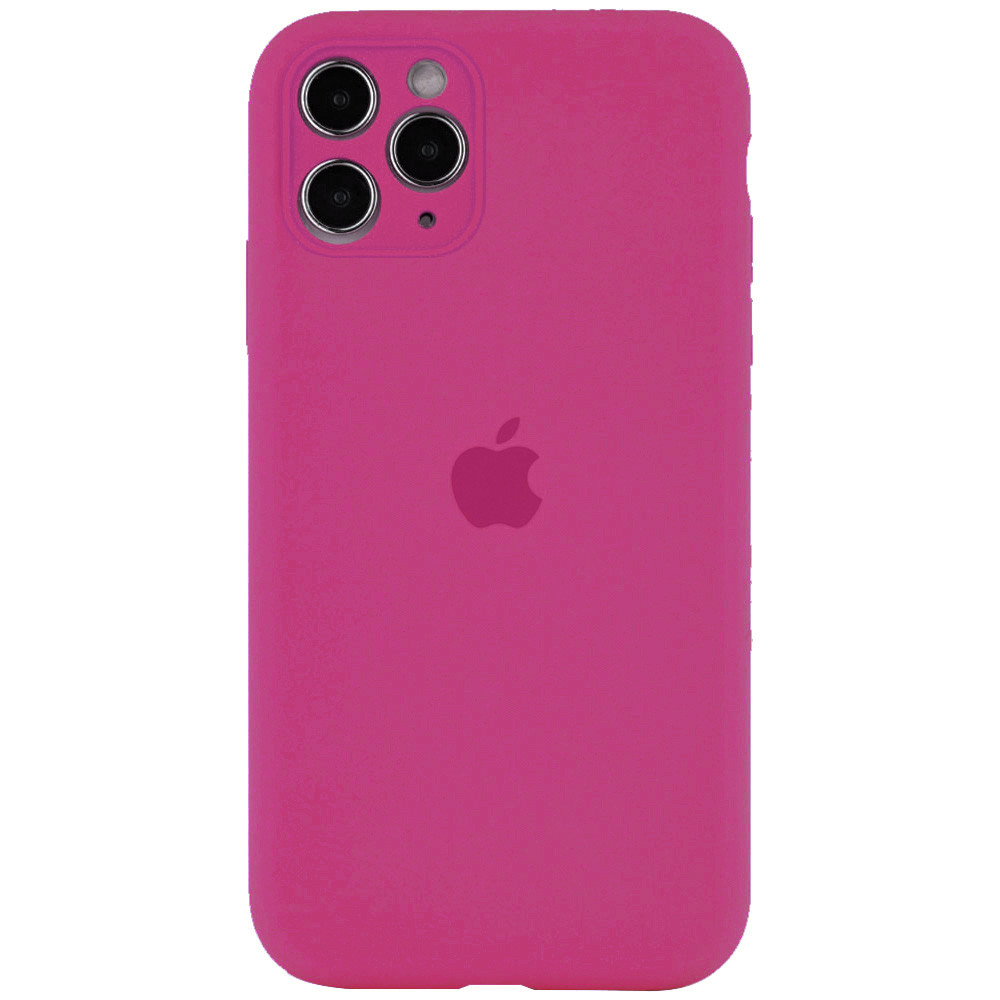 

Чехол Silicone Case Full Camera Protective (AA) для Apple iPhone 11 Pro (5.8") Малиновый / Dragon Fruit (147680)