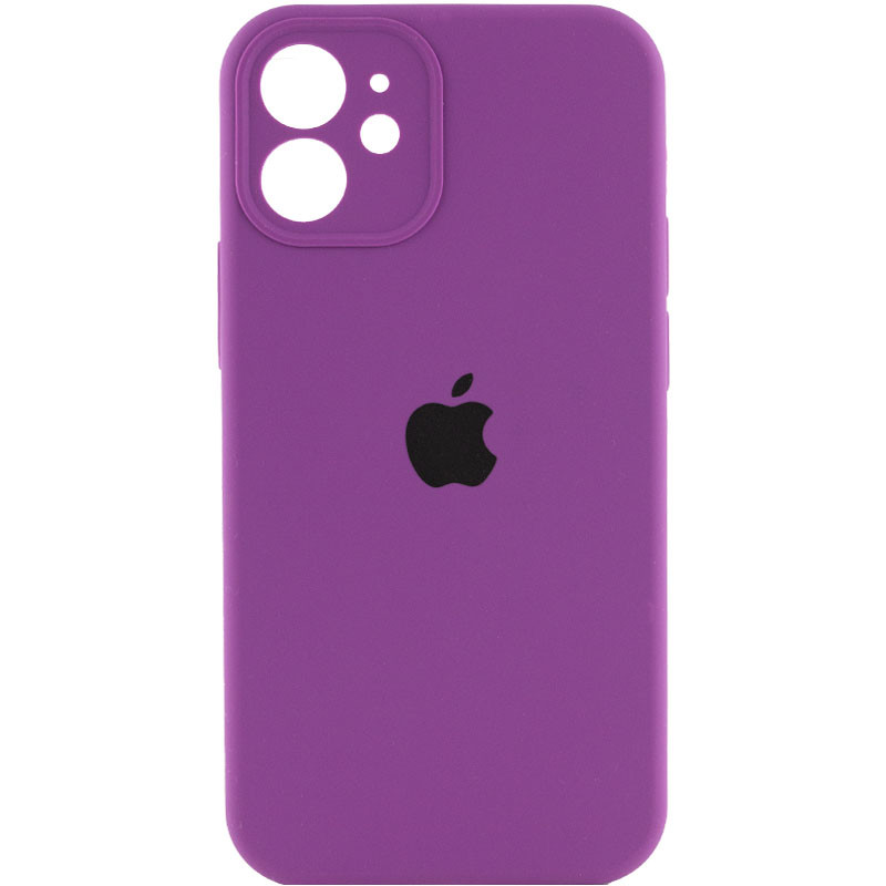 

Чохол Silicone Case Full Camera Protective (АА) для Apple iPhone 12 mini (Фіолетовий / Grape)