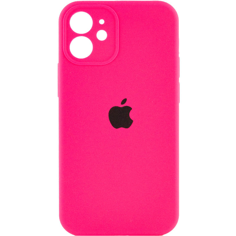 

Чохол Silicone Case Full Camera Protective (АА) для Apple iPhone 12 mini (Рожевий / Barbie pink)