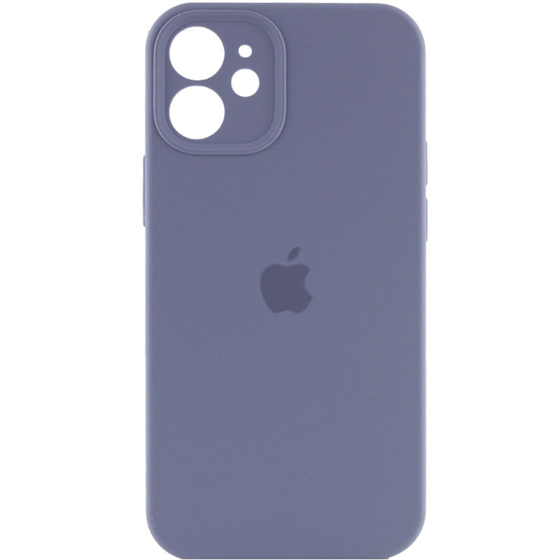 

Чохол Silicone Case Full Camera Protective (АА) для Apple iPhone 12 mini (Сірий / Lavender Gray)