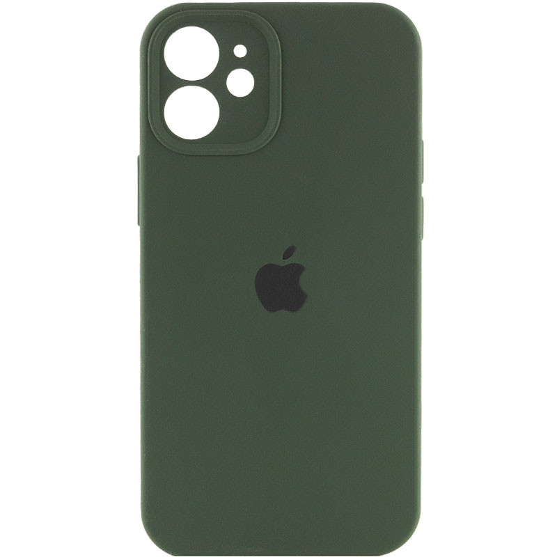 

Чохол Silicone Case Full Camera Protective (АА) для Apple iPhone 12 mini (Зелений / Cyprus Green)