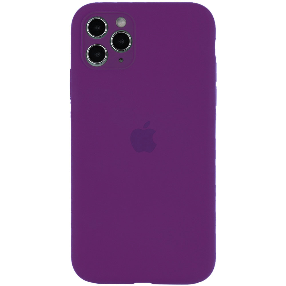 

Чехол Silicone Case Full Camera Protective (AA) для Apple iPhone 12 Pro Max (6.7") Фиолетовый / Grape (162321)