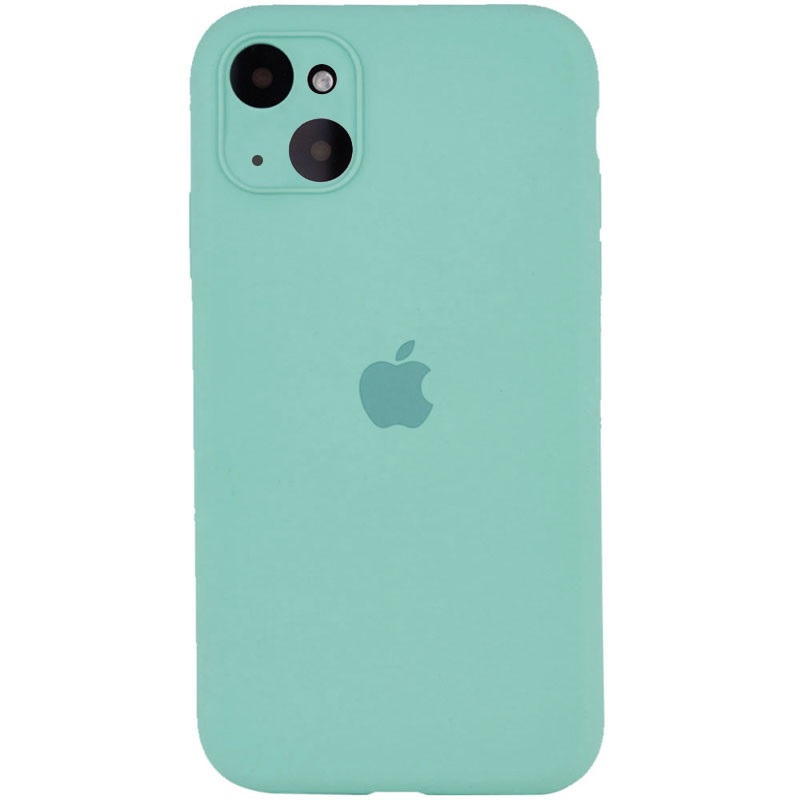 

Чехол Silicone Case Full Camera Protective (AA) для Apple iPhone 13 (6.1") Бирюзовый / Ice Blue (195304)