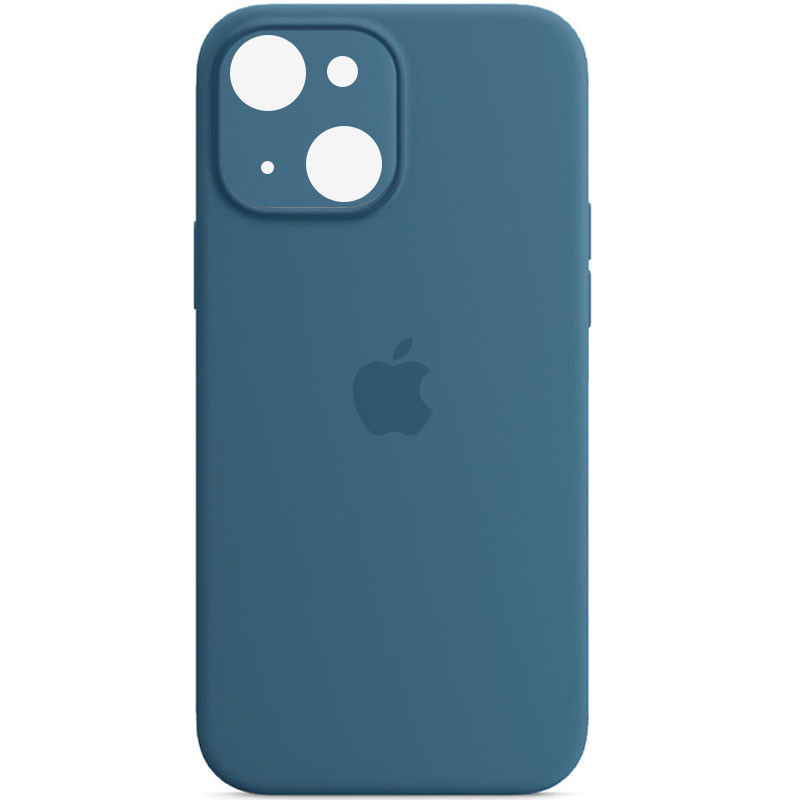 

Чехол Silicone Case Full Camera Protective (AA) для Apple iPhone 13 (6.1") Синий / Blue Jay (231002)