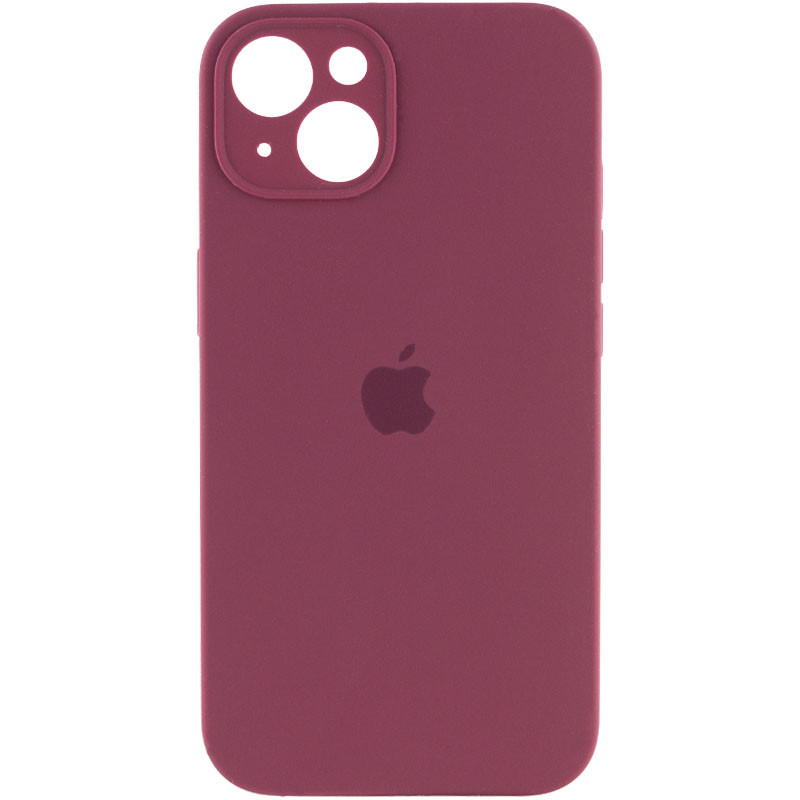 

Чохол Silicone Case Full Camera Protective (АА) для Apple iPhone 13 mini (5.4") (Бордовий / Plum)