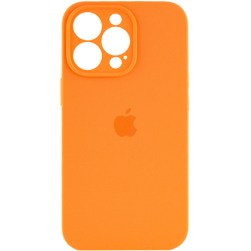 

Чехол Silicone Case Full Camera Protective (AA) для Apple iPhone 13 Pro (6.1") Оранжевый / Kumquat (195337)