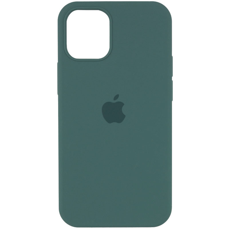 

Чохол Silicone Case Full Protective (AA) для Apple iPhone 12 Pro Max (Зелений /Light cactus)