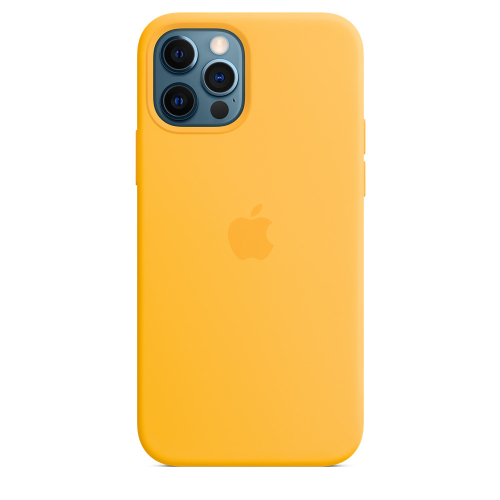 

Чохол Silicone Case Full Protective (AA) для Apple iPhone 13 (6.1") (Жовтий / Sunflower)