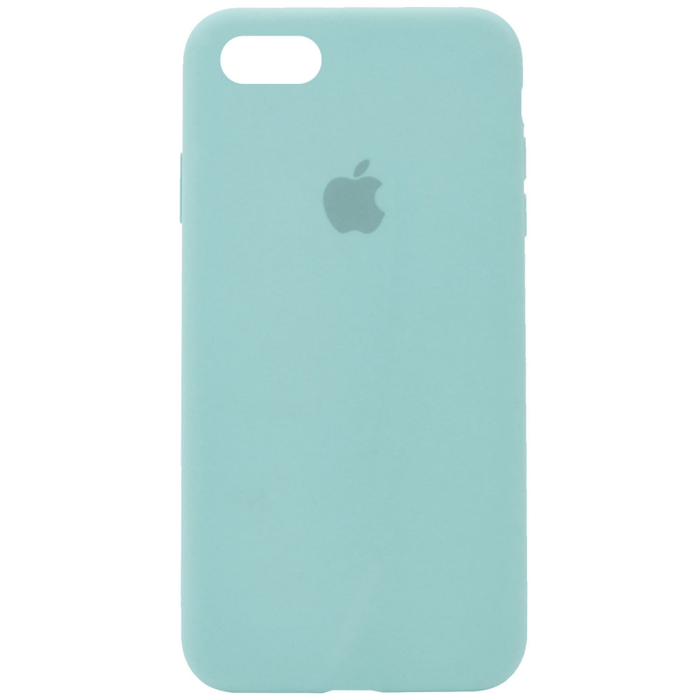 

Чехол Silicone Case Full Protective (AA) для Apple iPhone 6/6s (4.7") Бирюзовый / Light blue (163244)