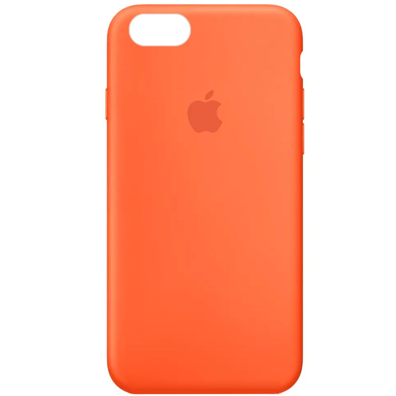 

Чехол Silicone Case Full Protective (AA) для Apple iPhone SE (2020) Оранжевый / Electric Orange (194076)