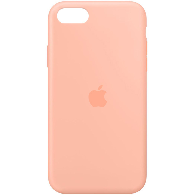 

Чехол Silicone Case Full Protective (AA) для Apple iPhone SE (2020) Оранжевый / Grapefruit (149512)