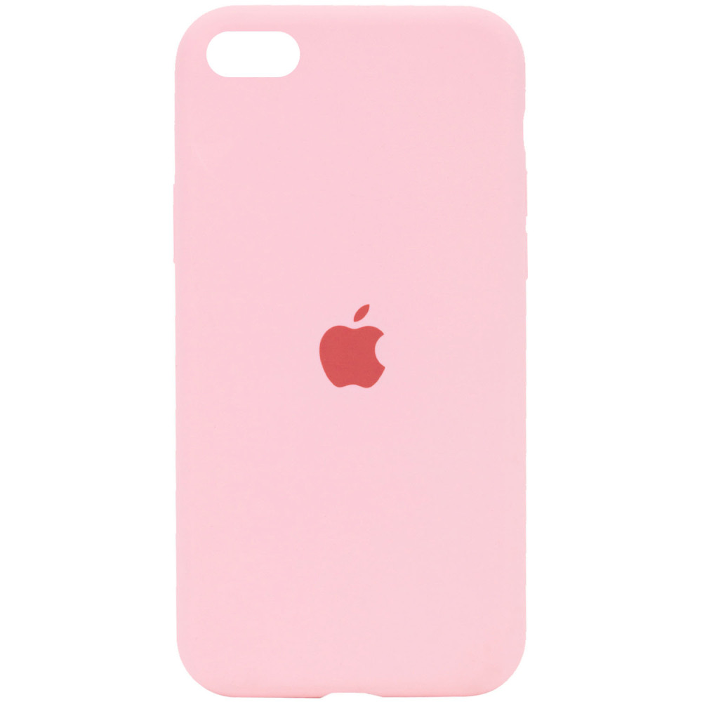 

Чехол Silicone Case Full Protective (AA) для Apple iPhone SE (2020) Розовый / Peach (157029)