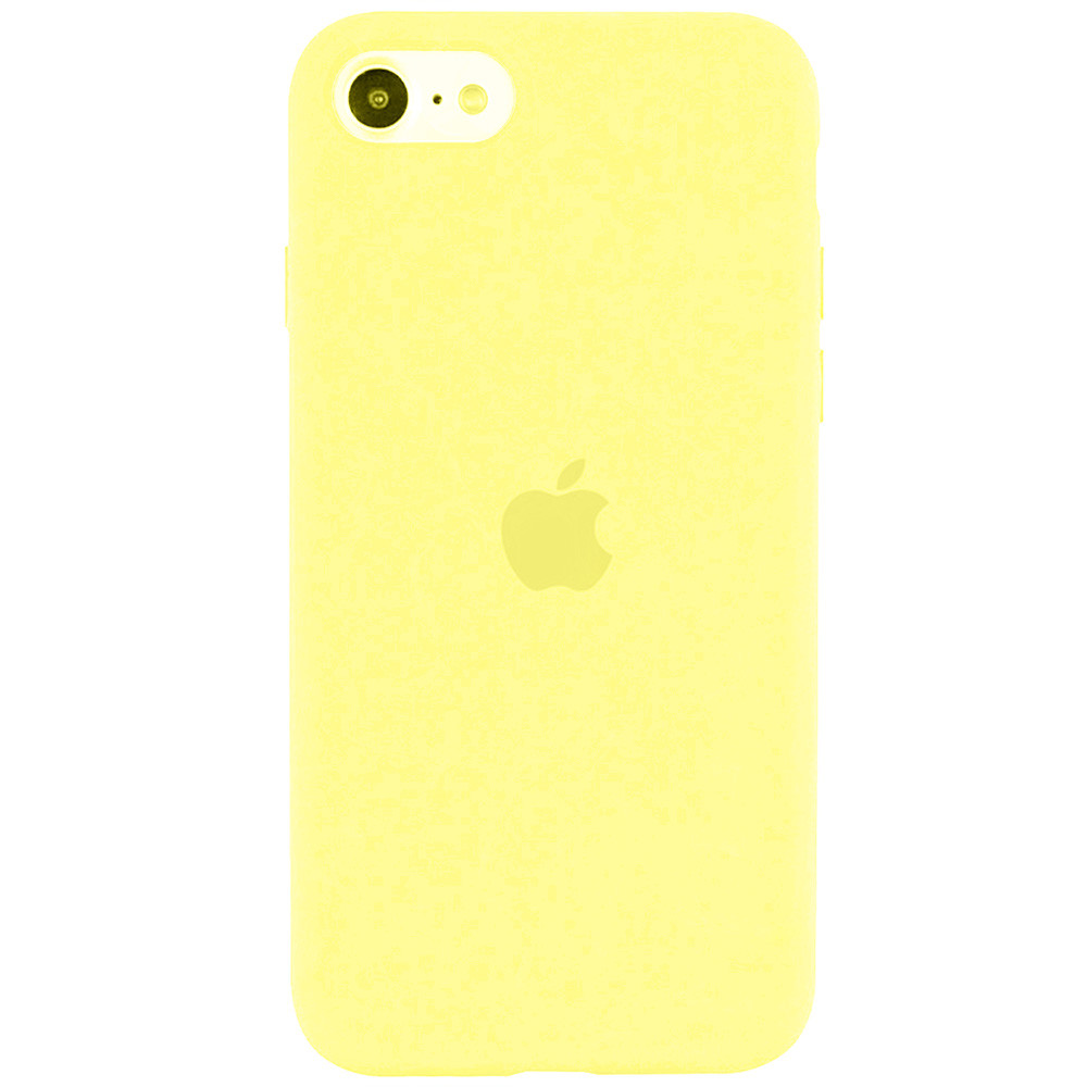 

Чохол Silicone Case Full Protective (AA) для Apple iPhone SE (2020) (Жовтий / Pollen)