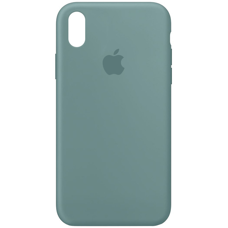 

Чохол Silicone Case Full Protective (AA) для Apple iPhone X (5.8'') (Зелений / Cactus)