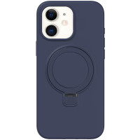 Чохол Silicone Case Full Protective NO LOGO with Ring для Apple iPhone 11 (6.1")