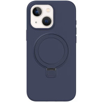 Чохол Silicone Case Full Protective NO LOGO with Ring для Apple iPhone 13 (6.1")