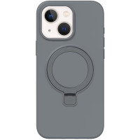 Чохол Silicone Case Full Protective NO LOGO with Ring для Apple iPhone 13 (6.1")