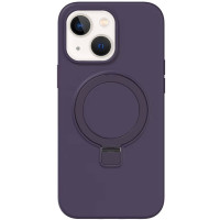 Чохол Silicone Case Full Protective NO LOGO with Ring для Apple iPhone 15 (6.1")