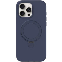 Чохол Silicone Case Full Protective NO LOGO with Ring для Apple iPhone 15 Pro Max (6.7")