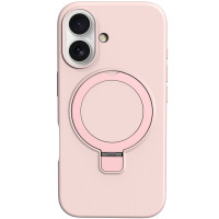 Чохол Silicone Case Full Protective NO LOGO with Ring для Apple iPhone 16 (6.1")