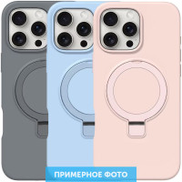 Чохол Silicone Case Full Protective NO LOGO with Ring для Apple iPhone 16e (6.1")