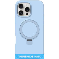 Чохол Silicone Case Full Protective NO LOGO with Ring для Apple iPhone 16e (6.1")
