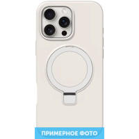 Чохол Silicone Case Full Protective NO LOGO with Ring для Apple iPhone 16e (6.1")