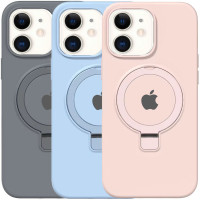 Чохол Silicone Case Full Protective with Ring для Apple iPhone 11 (6.1")