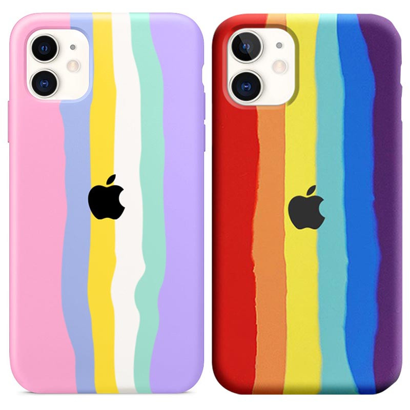 

Чохол Silicone case Full Rainbow для Apple iPhone 11 (6.1")