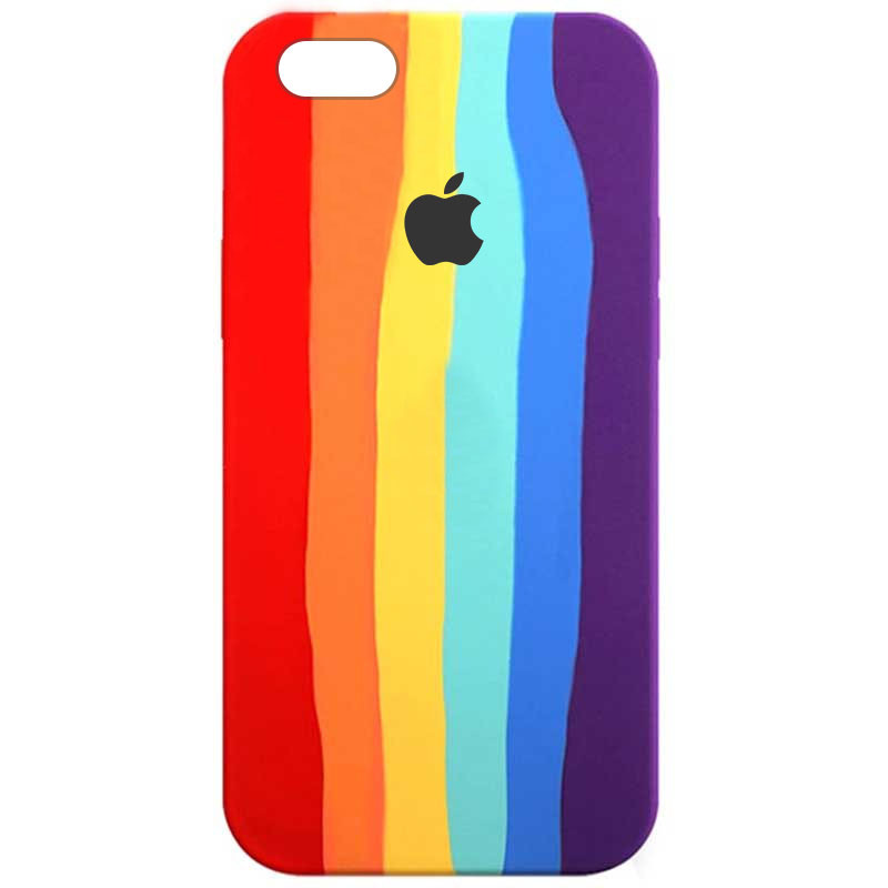 

Чохол Silicone case Full Rainbow для Apple iPhone 7 / 8 (4.7'') (Червоний / фіолетовий)