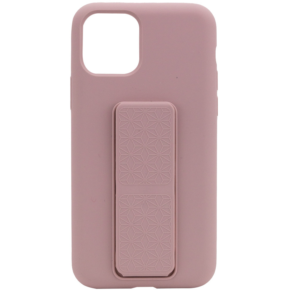 

Чохол Silicone Case Hand Holder для Apple iPhone 11 Pro Max (6.5") (Рожевий / Pink Sand)