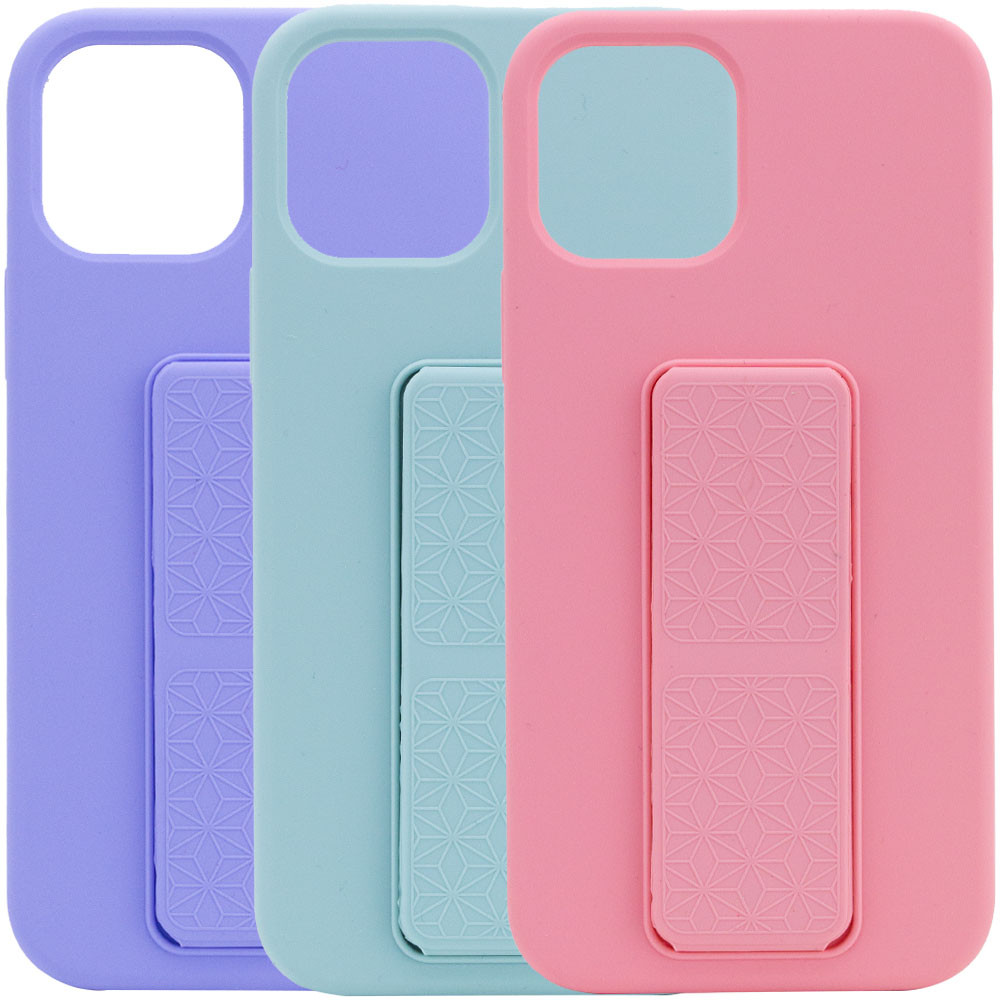 

Чехол Silicone Case Hand Holder для Apple iPhone 12 Pro / 12 (6.1") (158740)