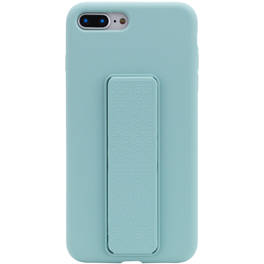 

Чехол Silicone Case Hand Holder для Apple iPhone 7 plus / 8 plus (5.5") Бирюзовый / Ice Blue (158765)