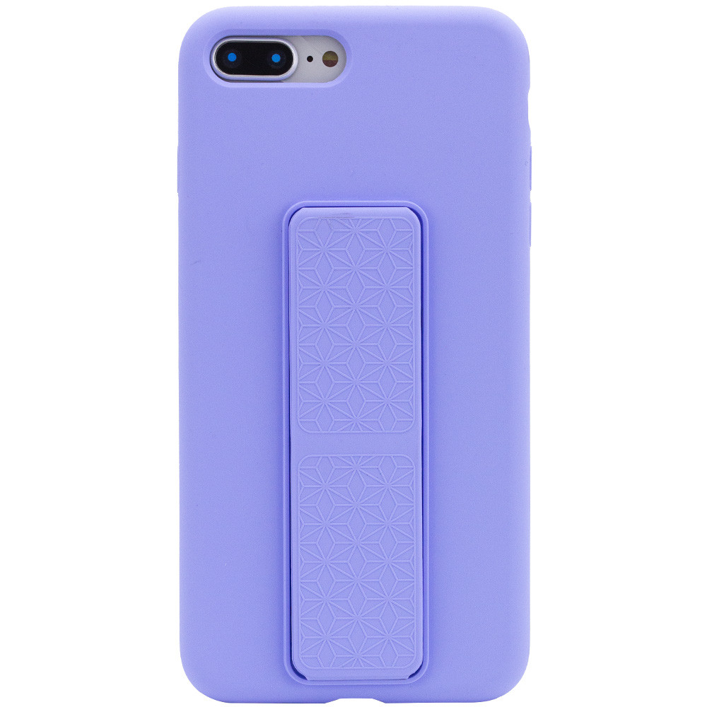 

Чехол Silicone Case Hand Holder для Apple iPhone 8 plus (5.5") Сиреневый / Dasheen (158769)