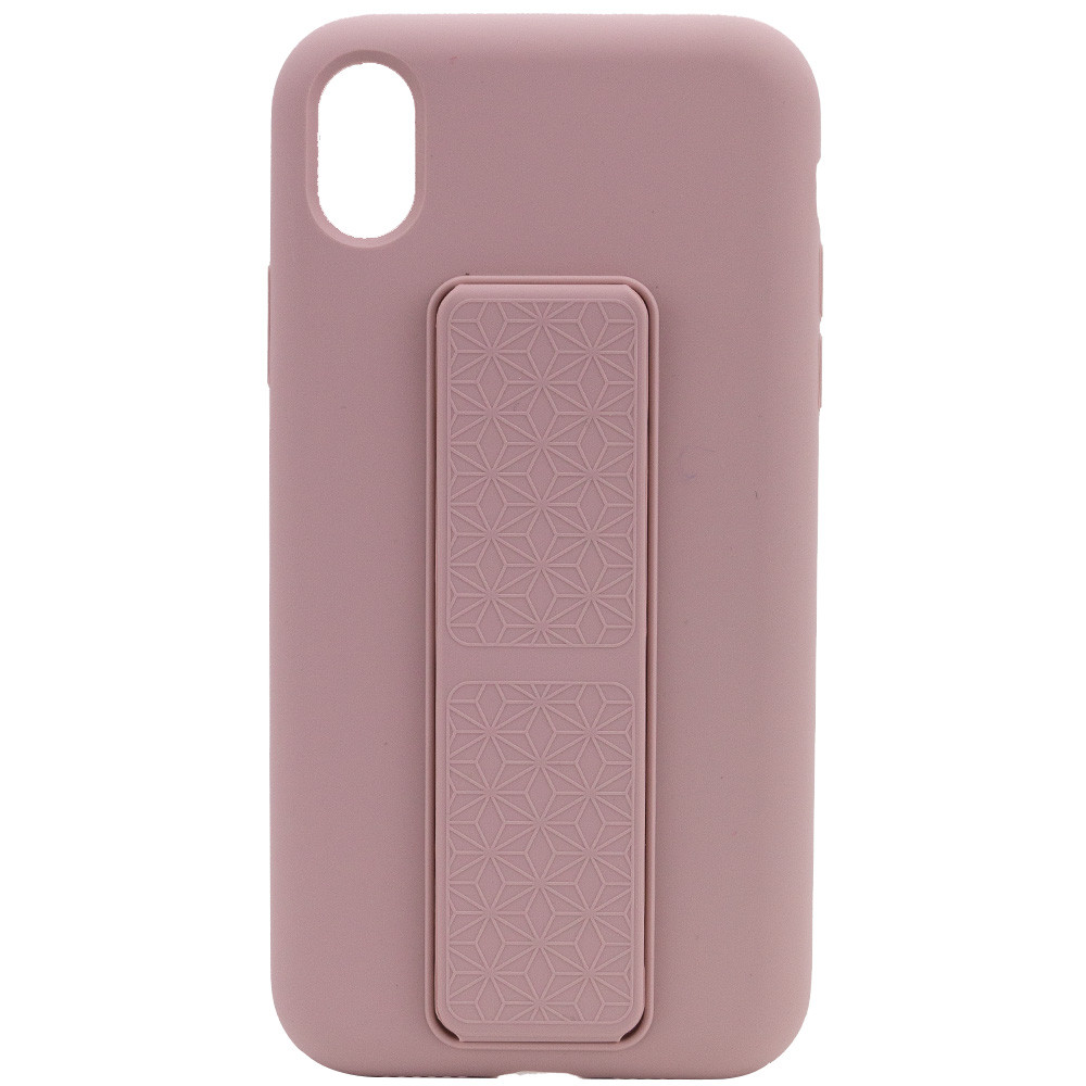 

Чохол Silicone Case Hand Holder для Apple iPhone XR (6.1") (Рожевий / Pink Sand)