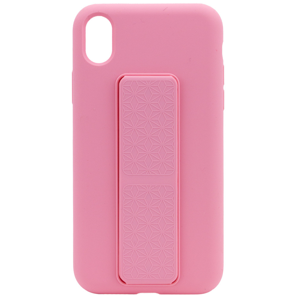 

Чохол Silicone Case Hand Holder для Apple iPhone XS Max (6.5") (Рожевий / Pink)