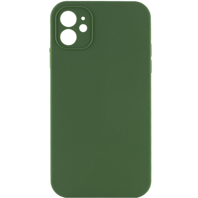 

Чохол Silicone Case Lakshmi Square Full Camera для Apple iPhone 11 (6.1") (Зелений / Army green)