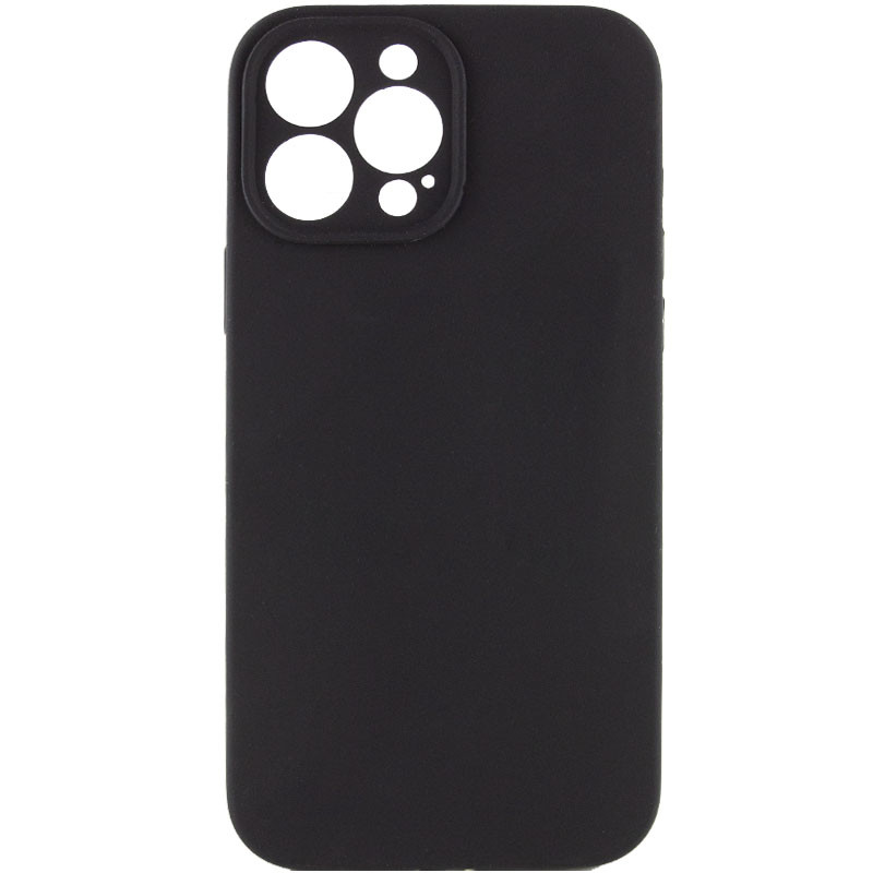 

Чохол Silicone Case Lakshmi Square Full Camera для Apple iPhone 12 Pro Max (Чорний / Black)