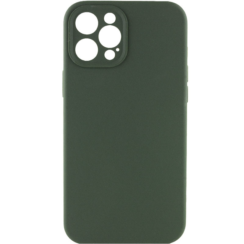 

Чохол Silicone Case Lakshmi Square Full Camera для Apple iPhone 12 Pro Max (Зелений / Cyprus Green)