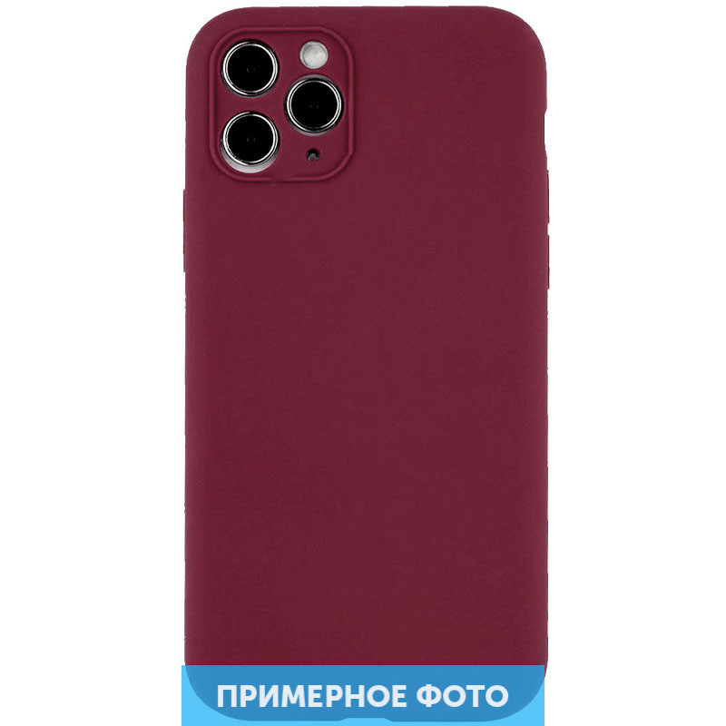 

Чехол Silicone Case Lakshmi Square Full Camera для Apple iPhone 13 (6.1") Бордовый / Plum (212956)