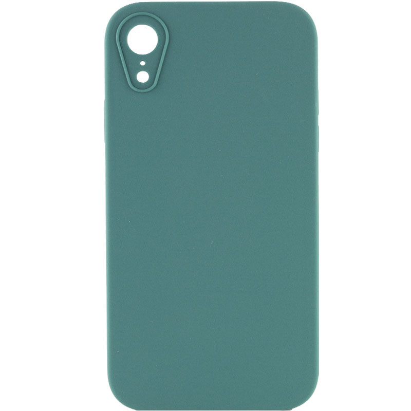 

Чохол Silicone Case Lakshmi Square Full Camera для Apple iPhone XR (6.1") (Зелений / Pine green)