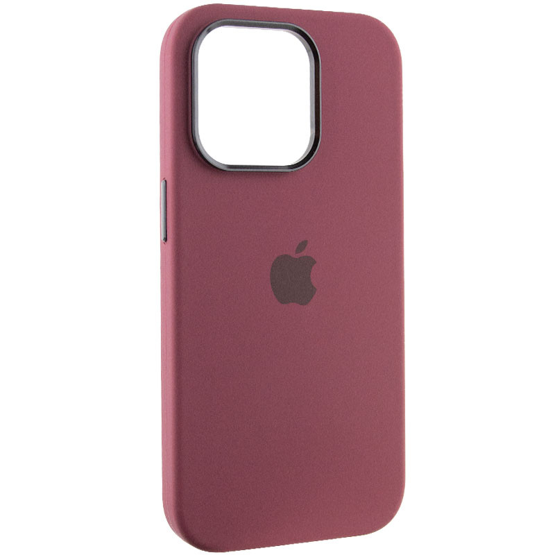

Чехол Silicone Case Metal Buttons (AA) для Apple iPhone 13 Pro Max (6.7") Бордовый / Plum (256166)